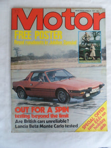 Motor magazine - 23 April 1977 - Lancia Beta Monte Carlo