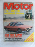 Motor magazine - 23 April 1977 - Lancia Beta Monte Carlo