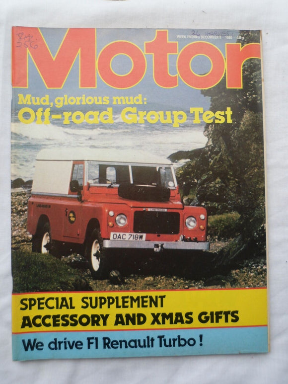 Motor magazine - 6 December 1980 - Off road group test - Land Rover