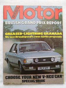 Motor magazine - 21 July 1979 - Ford Granada