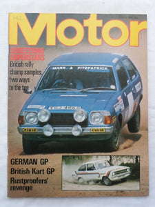 Motor magazine - 6 August 1978 - BMW 733i