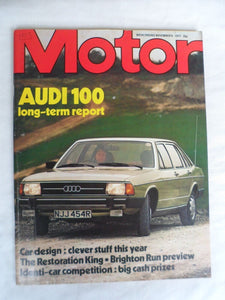 Motor magazine - 5 November 1977 - Audi 100