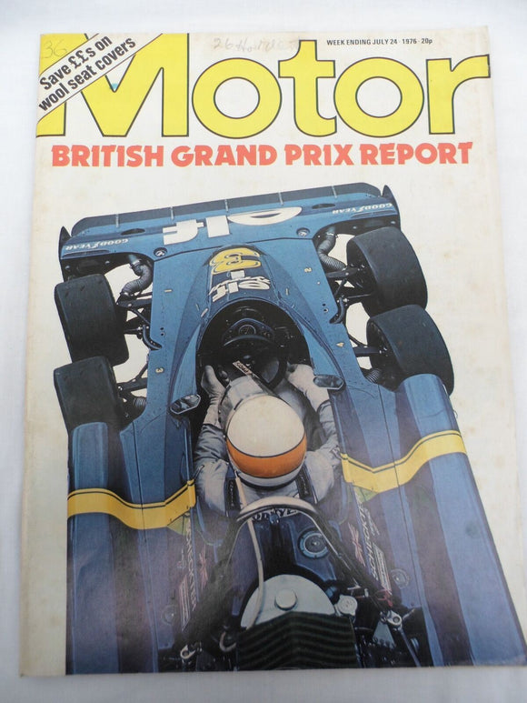 Motor Magazine -24 July 1976 - British GP - Vauxhall VX 2300