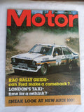 Motor magazine - 21 November 1981 - RAC Rally - London Taxi