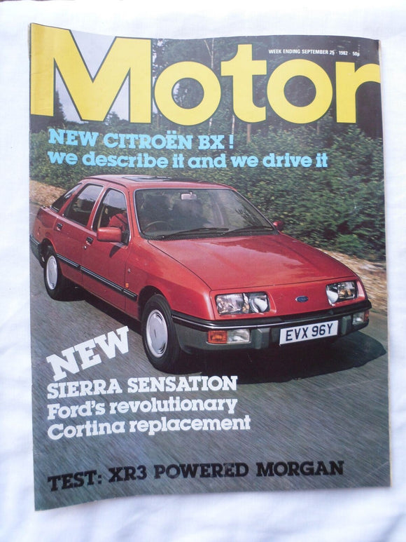 Motor magazine - 25 January 1982 - XR3 powered Morgan