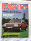 Motor magazine - 10 July 1982 - BMW 635 CSI