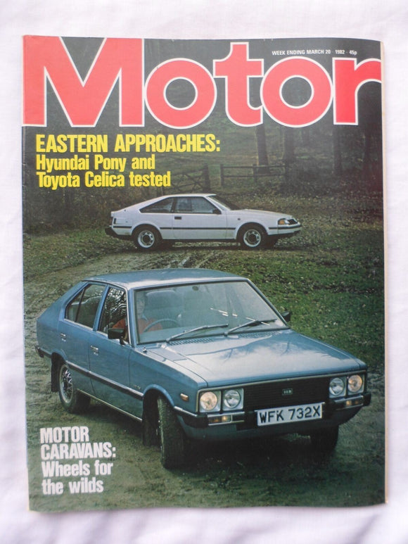 Motor magazine - 10 March 1982 - Toyota Celica