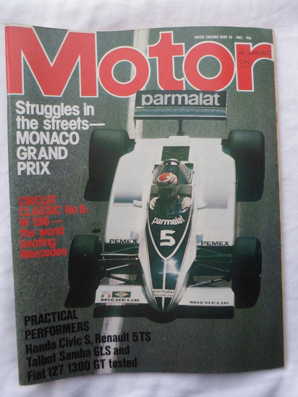 Motor magazine - 29 May 1982 - Mercedes 196 Circuit Classic