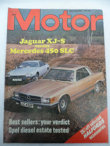 Motor Magazine  - 1 May 1976 - Jaguar XJS - Mercedes 450 SLC