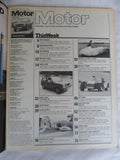 Motor magazine - 13 June 1981 - Fiat Panda - Kit car scene