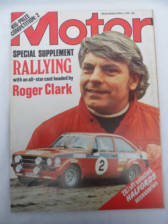 Motor Magazine  - 3 April 1976 - Roger Clark