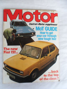 Motor magazine - 10 September 1977 - Fiat 127