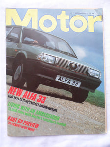 Motor magazine - 11 June 1983 - Alfa 33