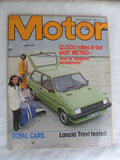 Motor magazine - 1 August 1981 - Austin Metro - Lancia Trevi