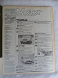 Motor magazine - 1 August 1981 - Austin Metro - Lancia Trevi