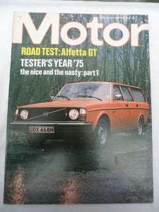 Motor Magazine  - 3 January 1976 - Alfetta GT - DTV Victor