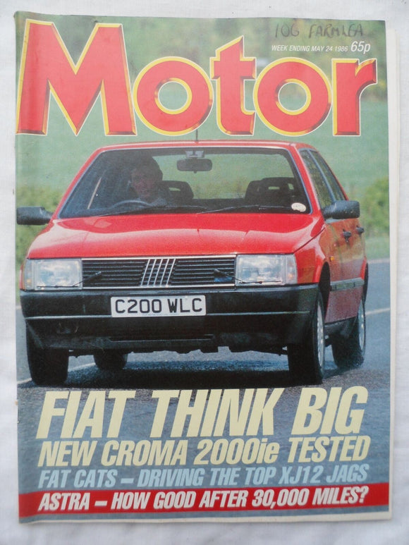 Motor magazine - 24 May 1986 - Driving the top XJ12 Jags