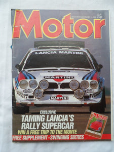 Motor magazine - 15 November 1986 - Taming Lancia's rally supercar