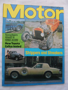 Motor magazine - 11 February 1978 - Honda - Toyota Celica