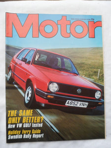 Motor magazine - 18 February 1984 - VW Golf