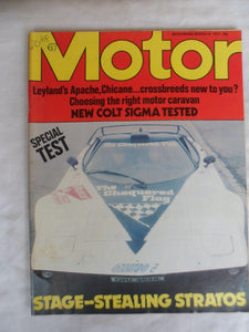 Motor magazine - 19 March 1977 - Lancia Stratos