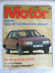 Motor magazine - 16 May 1981 - Sunbeam Tagora