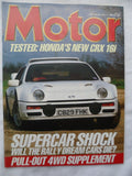 Motor magazine - 17 May 1986 - Honda CRX