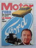 Motor magazine - 17 June 1978 - Le Mans - Ford motor company