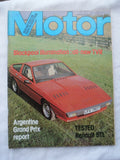 Motor magazine - 19 January 1980 - TVR - Renault 5