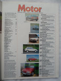 Motor magazine - 2 August 1986 - BMW M3 - Ford Granada