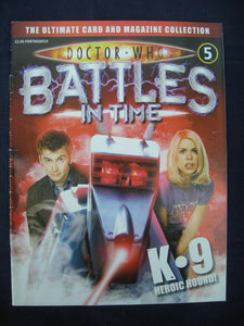 Dr Who - Battles in time - Issue 5 - K.9 - Heroic Hound