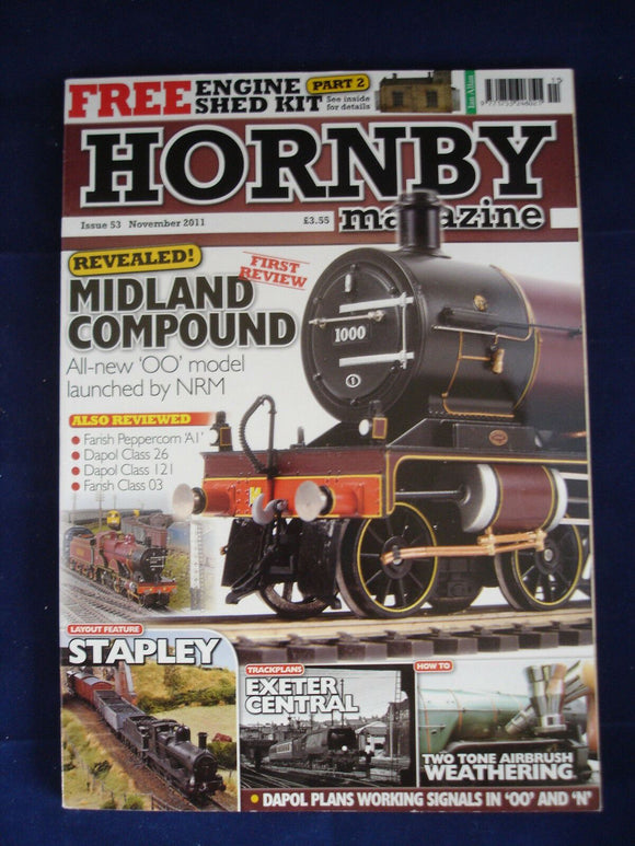 Hornby Magazine # 53 - Nov 2011 - Midland compound - Stapley - Exeter -