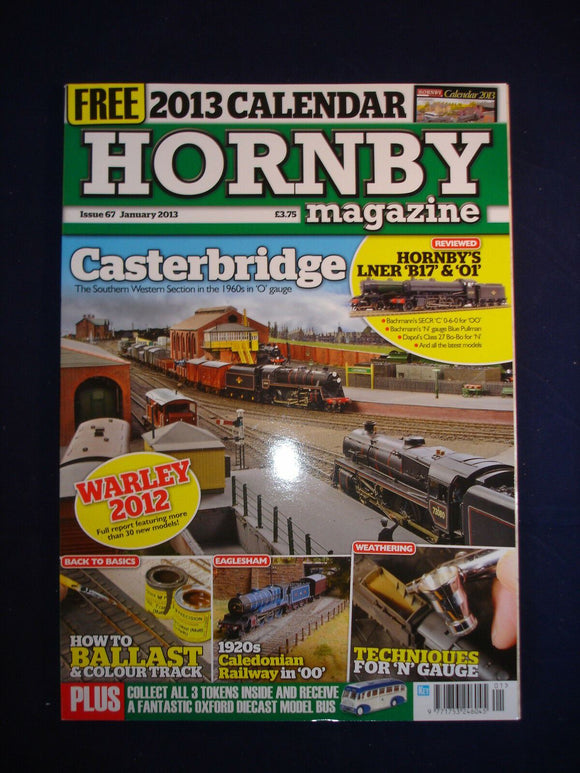 2 - Hornby Magazine # 67 Jan 2013 - How to ballast and colour track