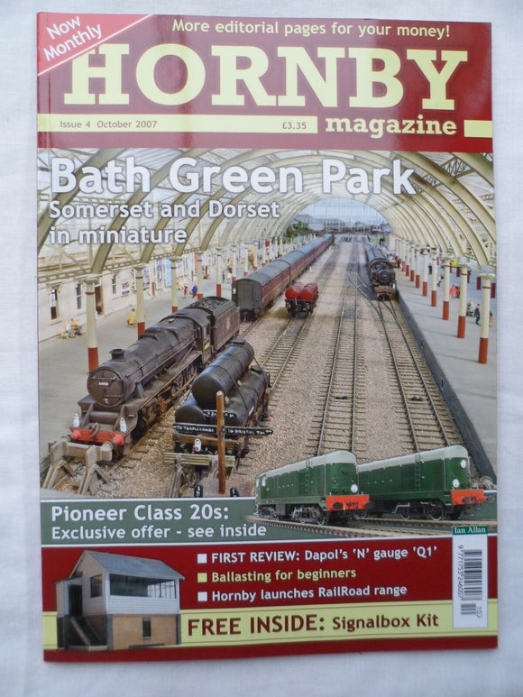 Hornby Magazine # 4 - October 2007 - Bath Green Park - Beginner's ballasting