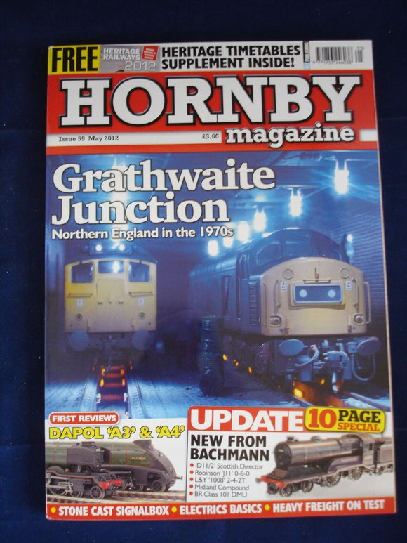 Hornby Magazine # 59 May 2012 - Grathwaite - Electrics basics - Signal box