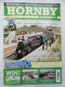 Hornby Magazine # 10 - April 2008 - Make realistic level crossings - SW 00