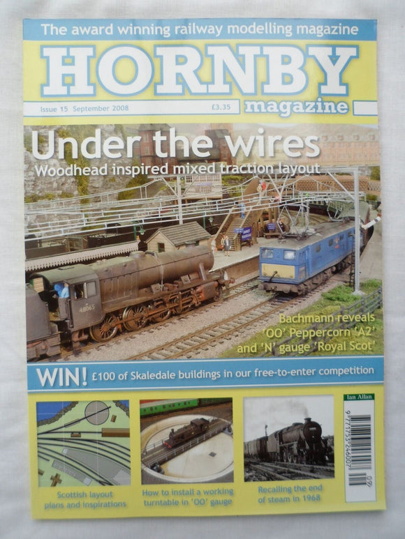 Hornby Magazine # 15 - September 2008 - Working 00 Turntable - End of steam 1968