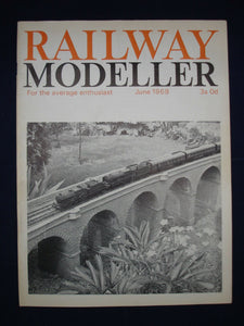 1 - Railway modeller - June 1969 -  Contents page shown in photos