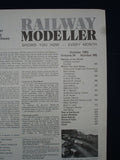 1 - Railway modeller - Oct 1983 - Contents page shown in photos