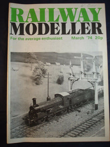 1 - Railway modeller - March 1974 - Contents page shown in photos