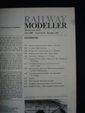 1 - Railway modeller - July 1969 -  Contents page shown in photos