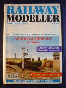 1 - Railway modeller - January 1992 - Contents page shown in photos