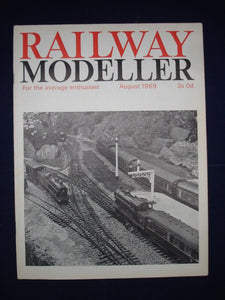 1 - Railway modeller - Aug 1969 -  Contents page shown in photos