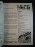 1 - Railway modeller - May 1974 - Contents page shown in photos