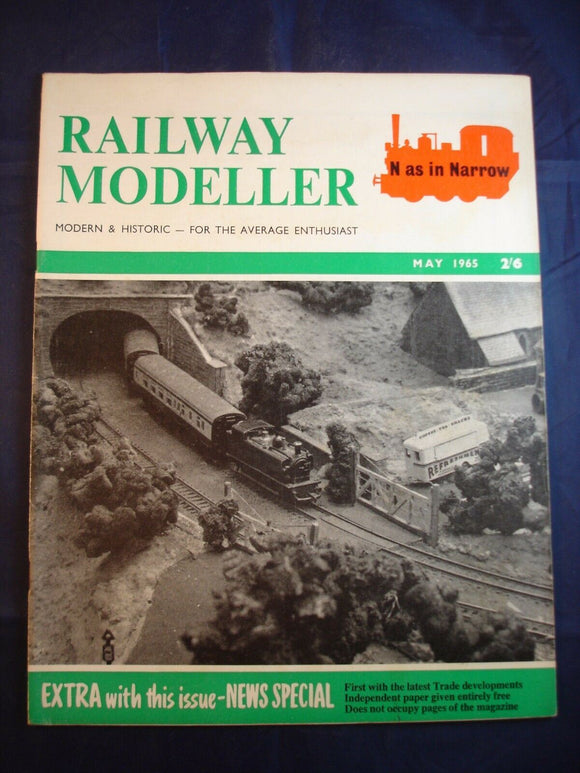 1 - Railway modeller - May 1965 - Contents page shown in photos