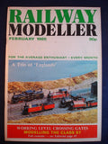 1 - Railway modeller - February 1985 - Contents page shown in photos