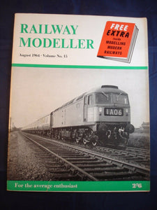 1 - Railway modeller - August 1964 - Contents page shown in photos