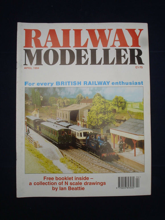 1 - Railway modeller - April 1994 - Contents page shown in photos