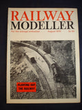 1 - Railway modeller - August 1970 - Contents page shown in photos