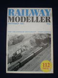 1 - Railway modeller - Oct 1981 - Contents page shown in photos